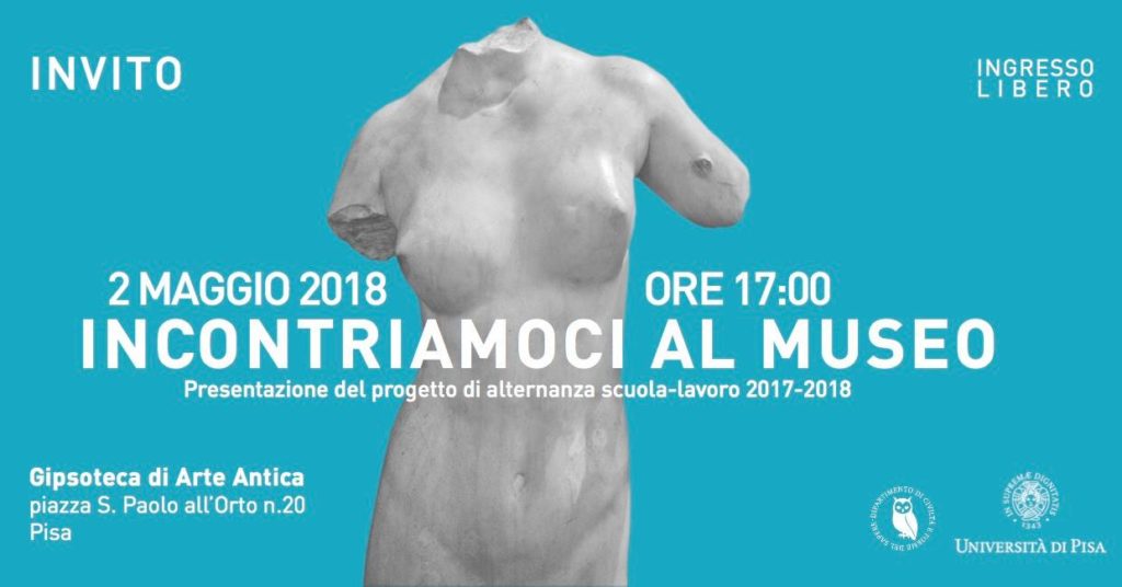 Locandina Incontriamoci al museo