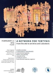 Locandina convegno A Network for Tebtynis