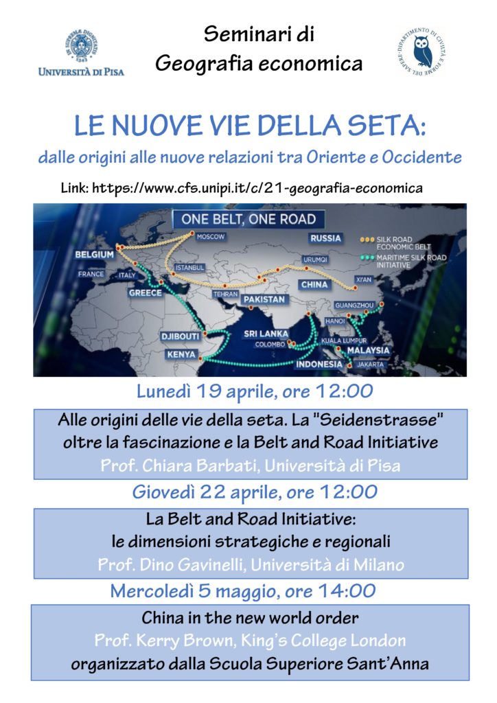 seminari geografia economica via della seta