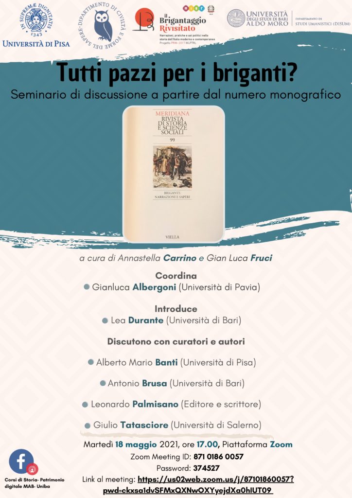 18 maggio tutti pazzi per i briganti