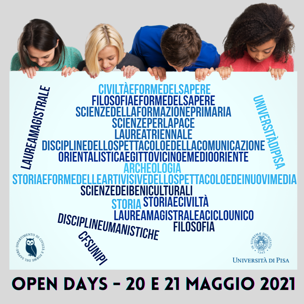 OPEN DAYS - 20-21 maggio 2021