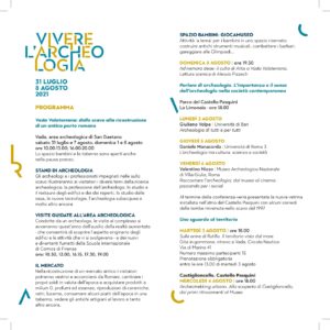 vivere archeologia 2021 programma