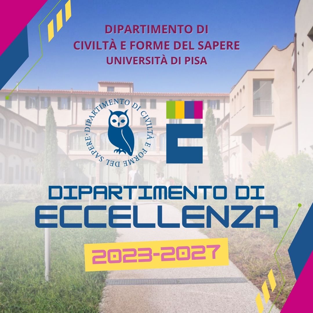 Il Dipartimento di Civiltà e Forme del Sapere è nuovamente “Dipartimento di Eccellenza”!